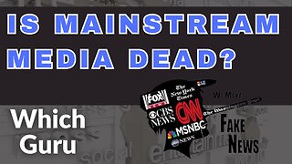 Is Mainstream Media Dead? And I'm Just An Ordinary Guy!