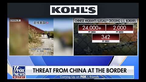 Kohls Department Store Serves As Metaphor For Super Stupid USA DEI Government Open Border Invasion