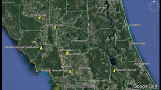 Scuba, Central Florida Spring & Shore Dives Sites