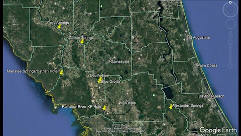 Scuba, Central Florida Spring & Shore Dives Sites