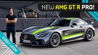 Mr AMG on the AMG GT R Pro! Road Legal Track Demon!!