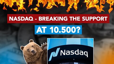 #41/2022 - Nasdaq - Breaking The Support at 10 500 points? | Stock Podcast & Tips with Jim Stromberg