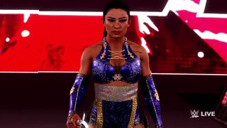 WWE2K22 The Whole Dam Pack DLC Xia Li Entrance