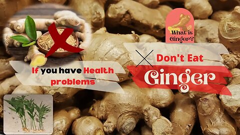 Avoid Ginger if You have These Health Problems | Ginger Side Effects | Nutro Plus.