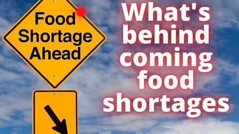 What's behind the coming FOOD SHORTAGES - Why is it happening?