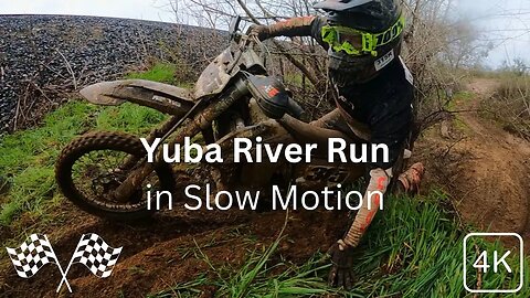 Yuba River Run Hare Scrambles in Slow Motion #racing #slowmotion 🏁⌛