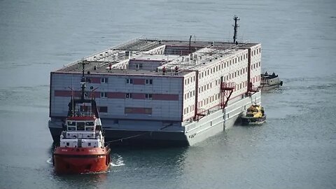 Migrants board the love boat