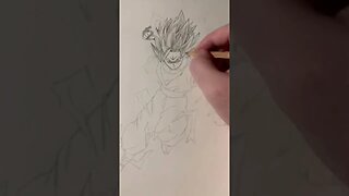 Goku drawing #goku #dragonball #dragonballz #dragonballsuper #art #artist #timelapse #drawing