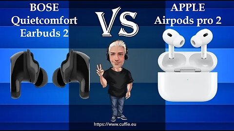 APPLE Airpods pro 2 VS BOSE Quietcomfort Earbuds 2