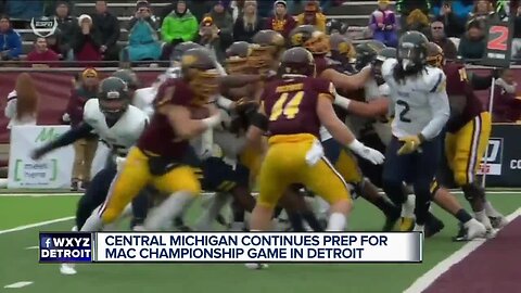 Central Michigan players 'can't wait' for MAC title shot at Ford Field