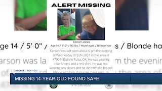 Missing, endangered teen found safe
