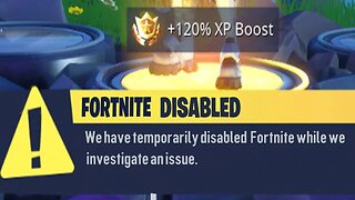 Fortnite disabled..