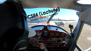 Short Test flight to Lachute