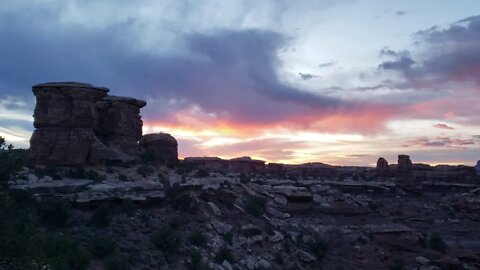 Canyonlands Needles District, Sunsets Merge, HD