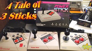 Retro-Bit Power Stick NES Arcade Controller