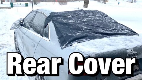 Car Rear Windscreen Snow Cover Review