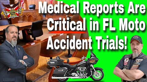 Medical Reports That Torpedo Florida Moto Trials!