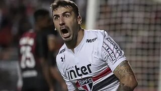 Gol de Lucas Pratto - São Paulo 2 x 1 Atlético-PR - Narração de José Manoel de Barros