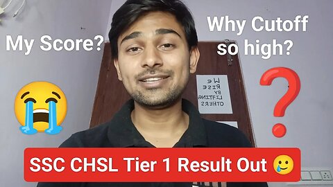 Why SSC CHSL 2022 Tier 1 Cutoff (157) is so high ? SSC CHSL Result Out #sscchsl2022 #cutoff #mews