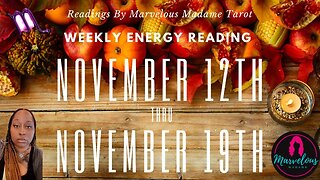 🌟 Weekly Energy Reading for ♏️ Scorpio (Nov 12th-19th)💥The past has a strong hold on your heart!! 🎧