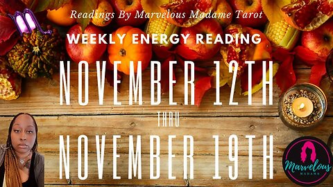 🌟 Weekly Energy Reading for ♏️ Scorpio (Nov 12th-19th)💥The past has a strong hold on your heart!! 🎧
