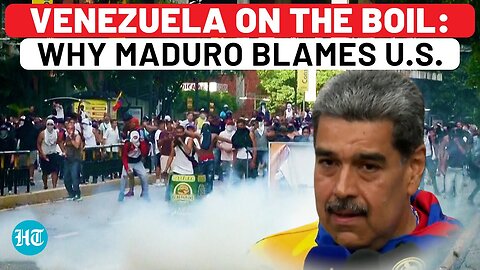 Venezuela Burns In Protest After Poll Results As Maduro Blames U.S., Goes On Diplomatic Offensive
