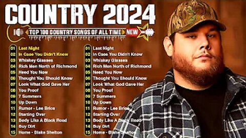 Country Music Playlist 2024 🤠 Luke Combs, Morgan Wallen, Brett Young, Kane Brown, Jason Aldean