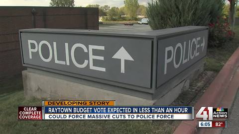 Raytown budget vote could force cuts to police force