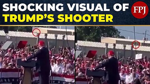 New Angle Reveals Shooter Running on Roof During Trump Assassination Attempt