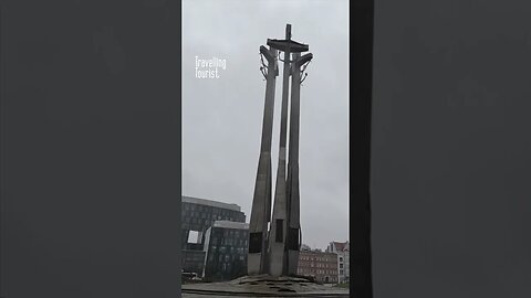 Monument to the Fallen Shipyard Workers of 1970 Pomnik Poległych Stoczniowców Gdańsk, Poland