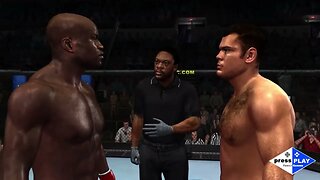 Cheick Kongo Vs Gabriel Gonzaga - UFC 2009 Undisputed - PS3