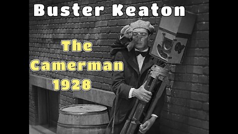 Buster Keaton | The Cameraman (1928) Comedy Romance Silent Movie 4K