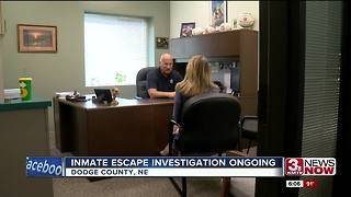Sheriff reviewing policy after inmate escape