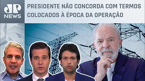 Alan Ghani, Cristiano Beraldo e d'Avila analisam críticas de Lula na privatização da Eletrobras