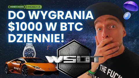 WSOT - 1000$ w BTC do wygrania Codziennie💸 SZOK😲 Dołącz do mojego Składu!