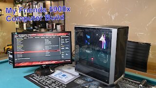 My Friends 5900x Computer Build