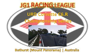 Race 2 JG1 Racing League URD Corvette C6.R Bathurst (Mount Panorama) Australia