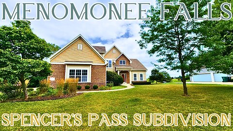 5-Bed Colonial in Menomonee Falls | Modern Comfort & Top Schools 🏡