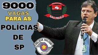 Cortes || Concursos Policiais 2023 no Governo de São Paulo