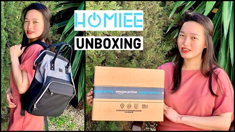 HOMIEE 15.6 Inch Laptop Backpack Unboxing