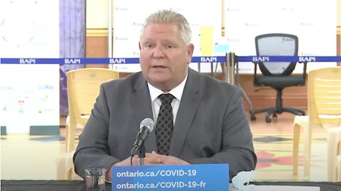 Ford ‘Can’t Wait’ To Keep Reopening Ontario & He’s In Talks To Make It Happen Faster