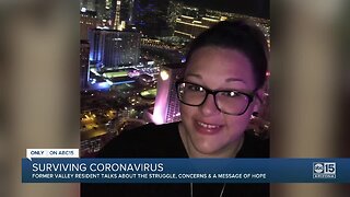 Woman speaks out after surviving coronavirus