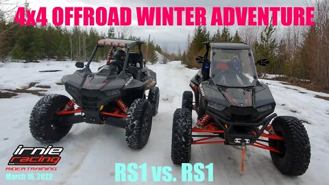 4x4 Offroad UTV Winter Adventure BC Canada - Polaris RZR RS1 | Irnieracing March 17, 2022