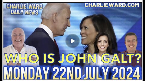 CHARLIE WARD DAILY NEWS BRIEF-BIDEN IS OUT. TY JGANON, SGANON