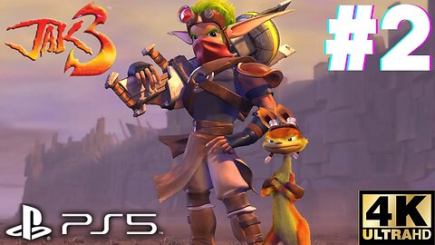 Jak 3 Mission #2: Catch Kanga-Rats For Kleiver | PS5, PS4 | 4K (No Commentary Gaming)
