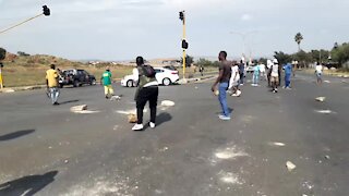 SOUTH AFRICA - Johannesburg - Freedom Park Protest (videos) (AZ8)