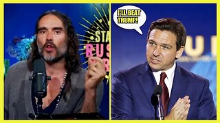 DeSantis Tells Russell Brand "I Can BEAT Trump" (clip)