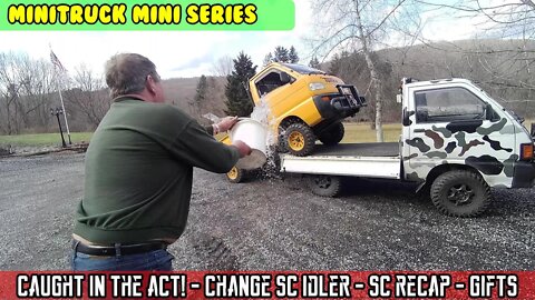 Mini-Truck (SE07 E07) MINITRUCK and TINY TONKA CAUGHT! gifts and SC install recap,.