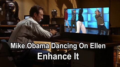 Mike Obama Dancing On Ellen - Enhance It