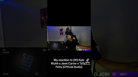 My reaction to (41) Kyle Richh x Jenn Carter x TaTa - Fetty (Official Audio) #shorts